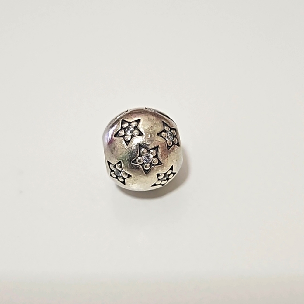 Pandora CZ Stars Clip Charm